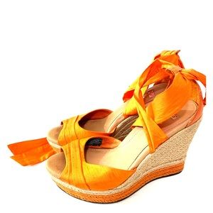 UGG platform wedge sandals